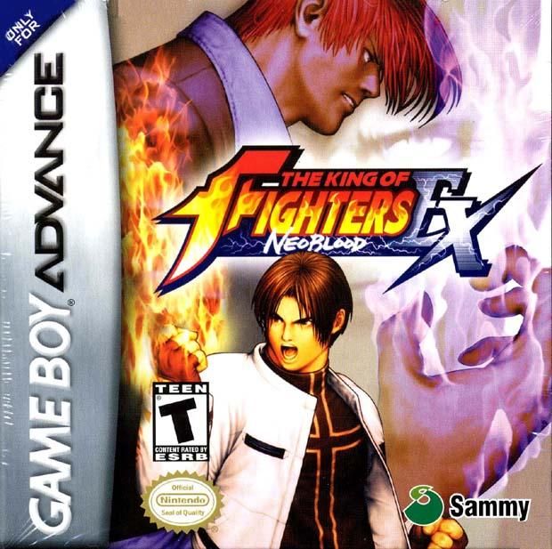 King of Fighters EX Neo Blood box art for GameBoy Advance